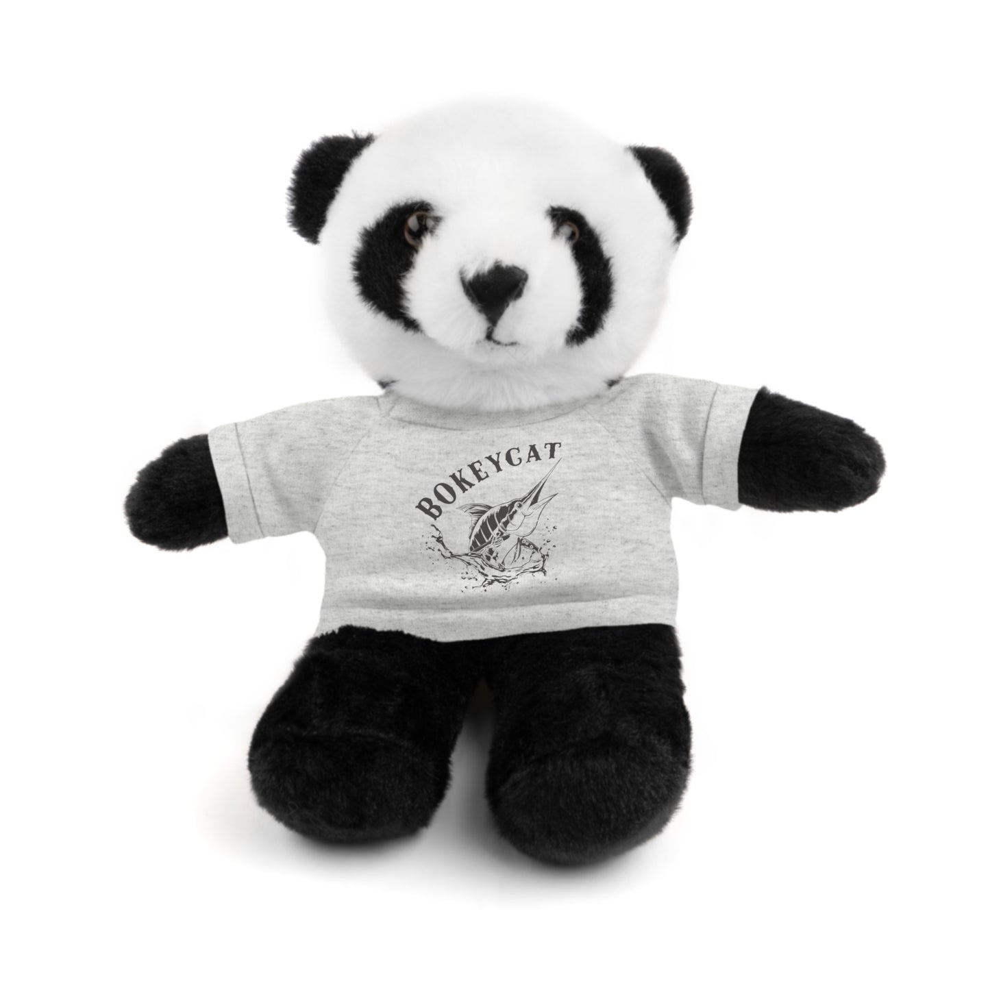 BokeyCat Stuffed Animals w Tee Shirt