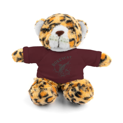 BokeyCat Stuffed Animals w Tee Shirt