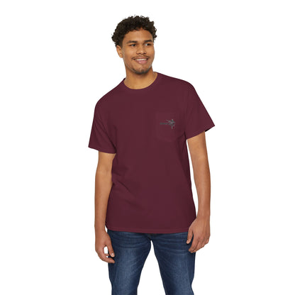 BokeyCat Unisex Heavy Cotton Pocket Tee