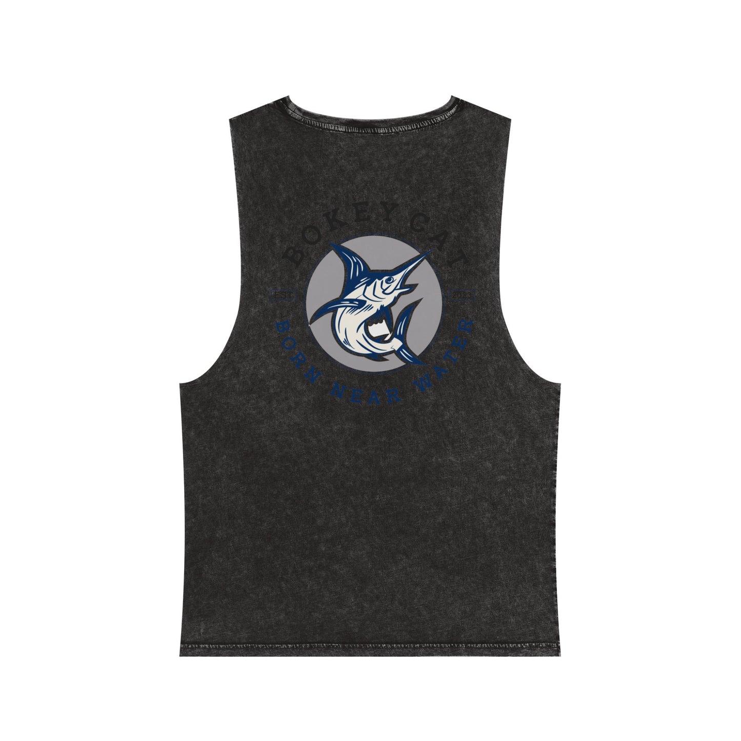 BokeyCat Unisex Stonewash Tank Top
