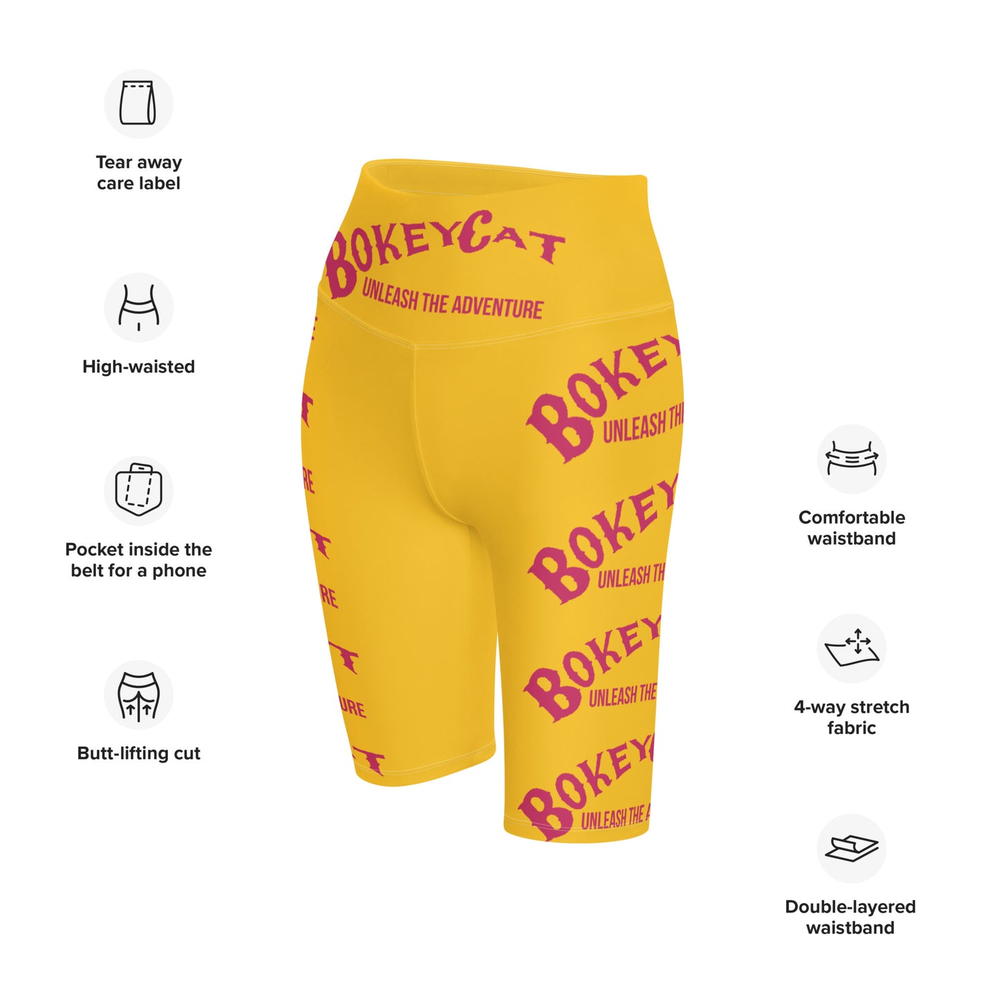 BokeyCat  Biker Shorts