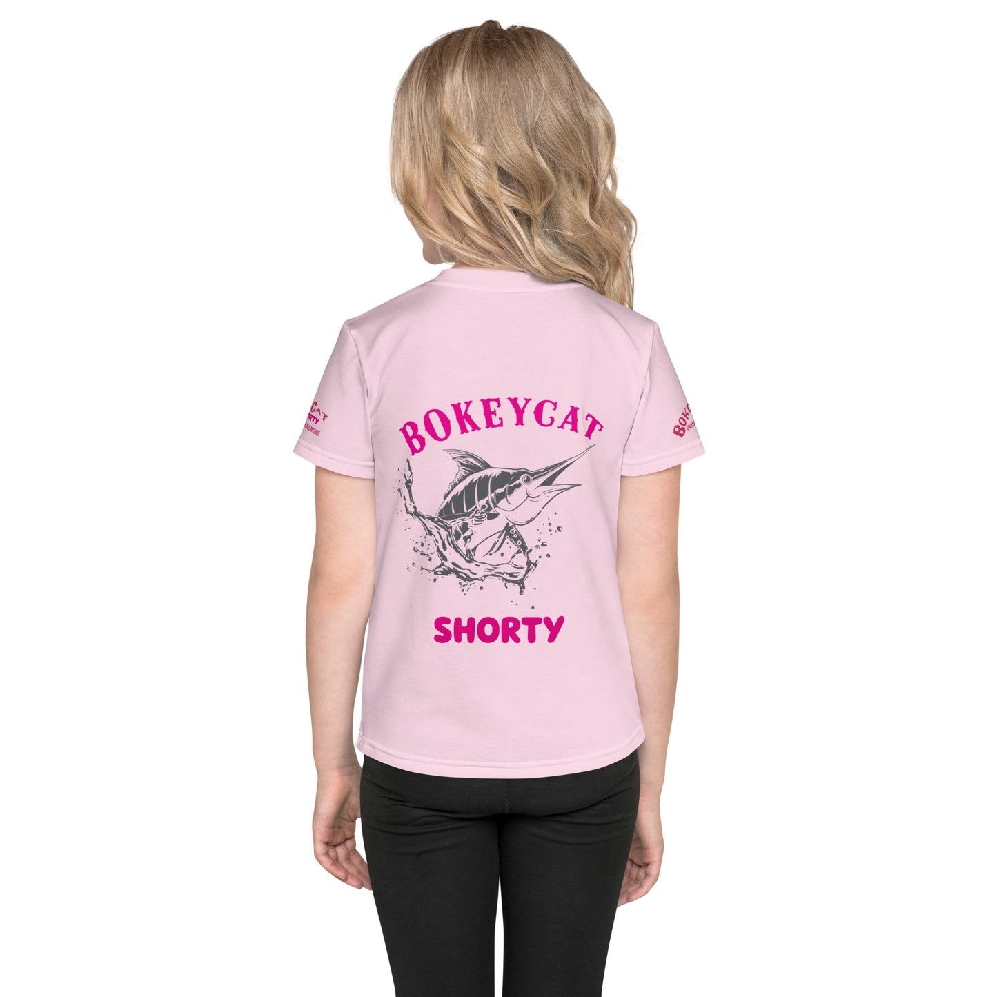 BokeyCat Kids crew neck t-shirt     (Shorty)