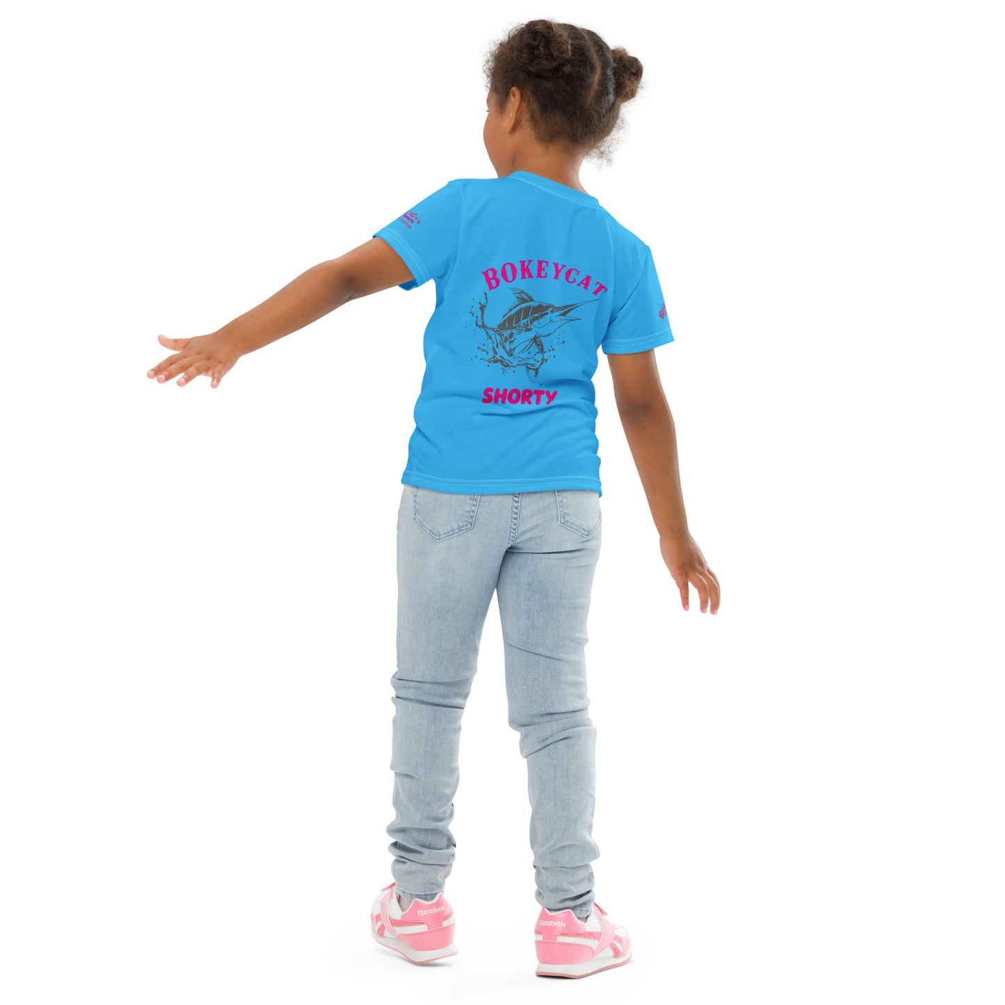 BokeyCat Kids crew neck t-shirt