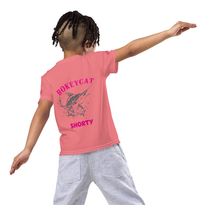 BokeyCat Kids crew neck t-shirt