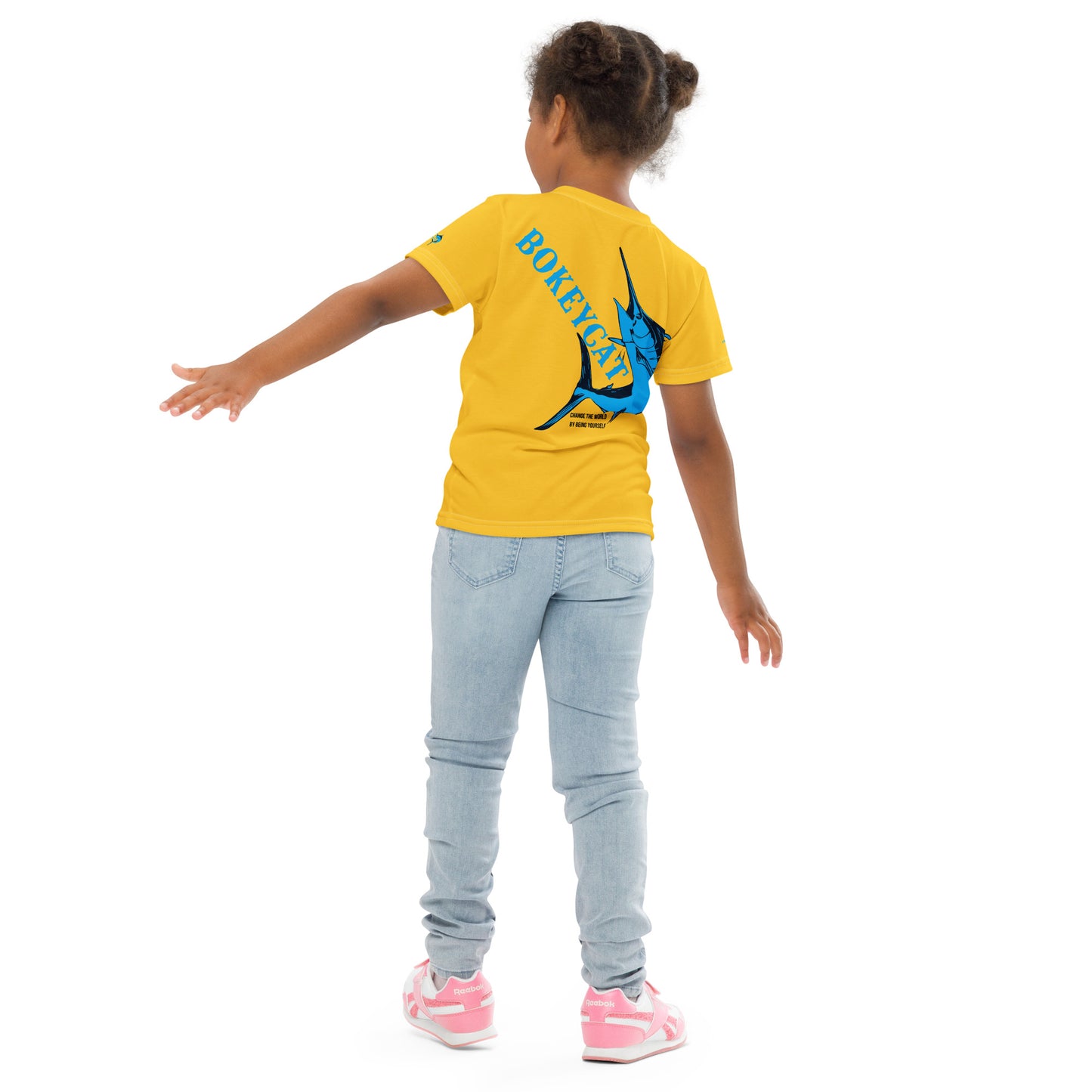 BokeyCat kids crew neck t-shirt