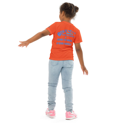 BokeyCat kids crew neck t-shirt