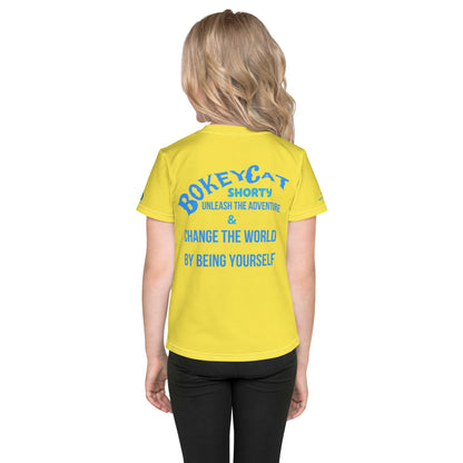 BokeyCat kids crew neck t-shirt