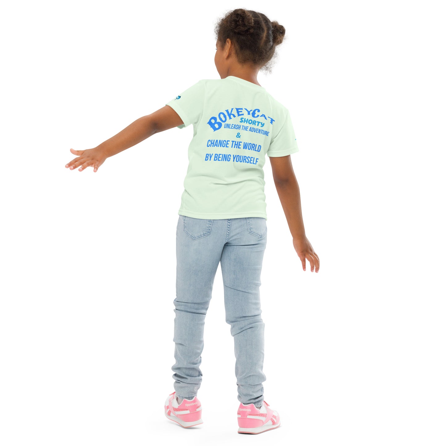 BokeyCat  kids crew neck t-shirt