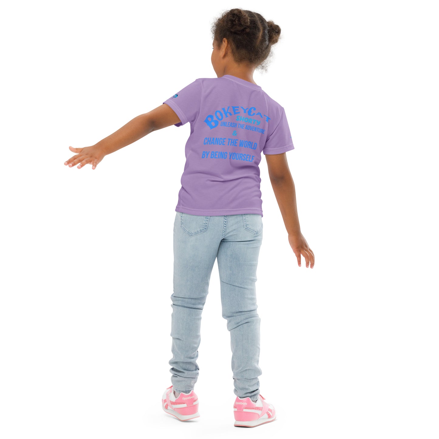 BokeyCat kids crew neck t-shirt