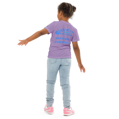 BokeyCat kids crew neck t-shirt