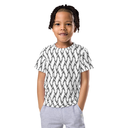 BokeyCat Kids crew neck t-shirt