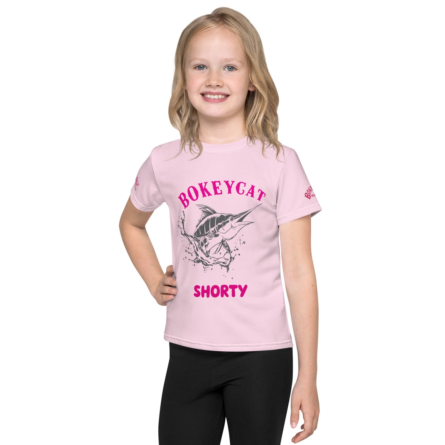 BokeyCat Kids crew neck t-shirt     (Shorty)