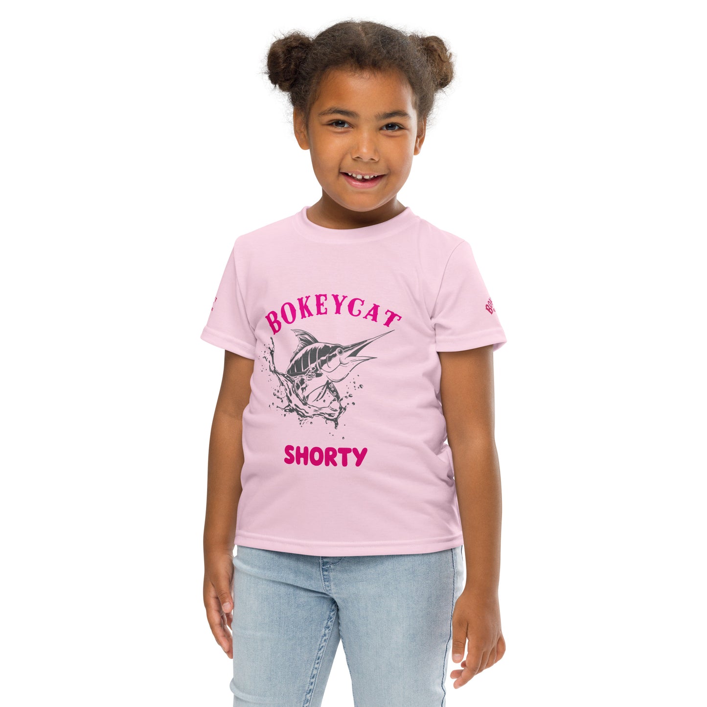 BokeyCat Kids crew neck t-shirt     (Shorty)