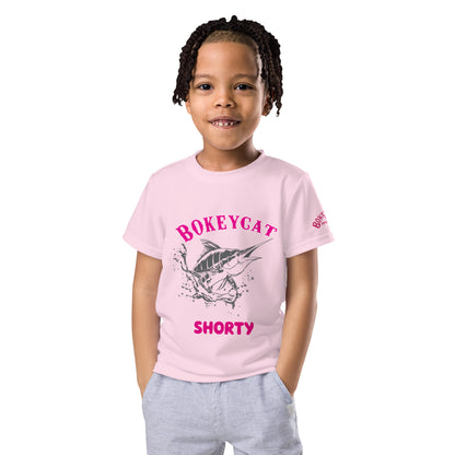 BokeyCat Kids crew neck t-shirt     (Shorty)