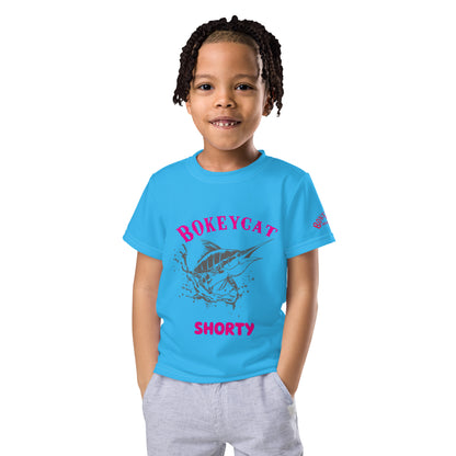 BokeyCat Kids crew neck t-shirt