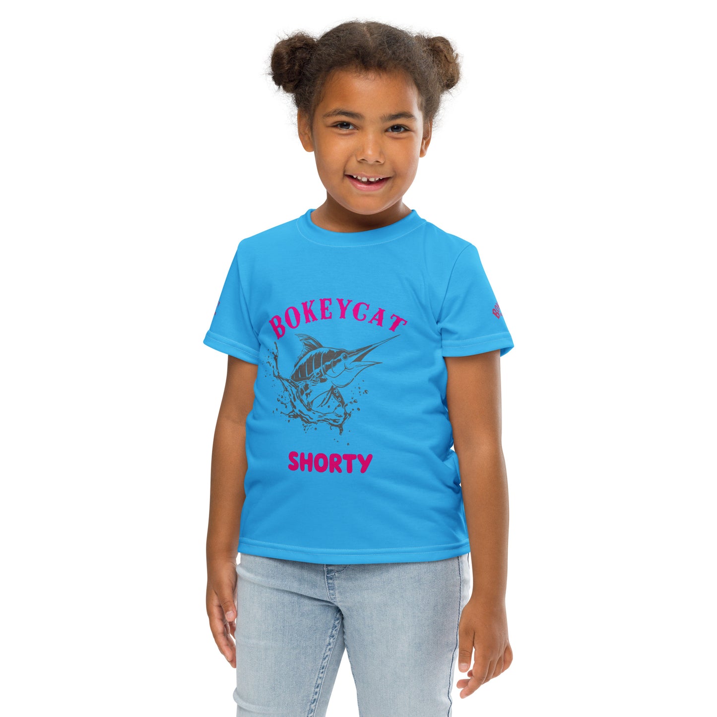 BokeyCat Kids crew neck t-shirt