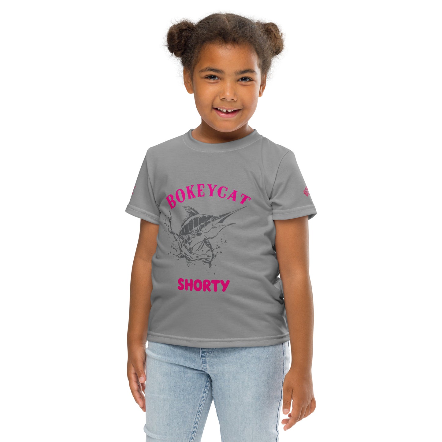 BokeyCat Kids crew neck t-shirt