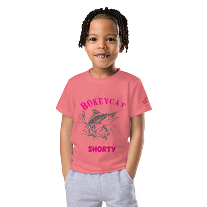 BokeyCat Kids crew neck t-shirt