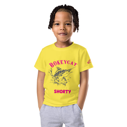 BokeyCat Kids crew neck t-shirt