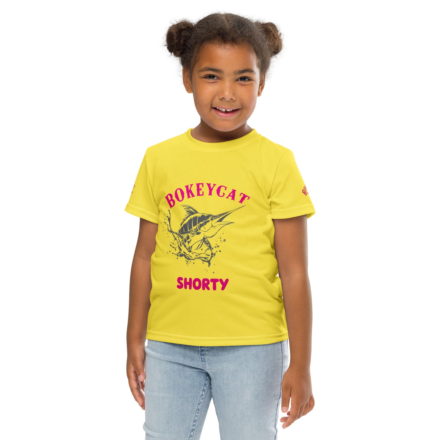 BokeyCat Kids crew neck t-shirt