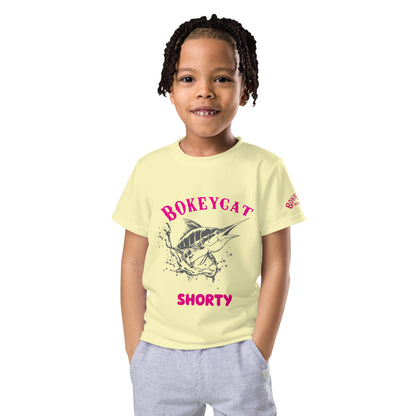 BokeyCat Kids crew neck t-shirt