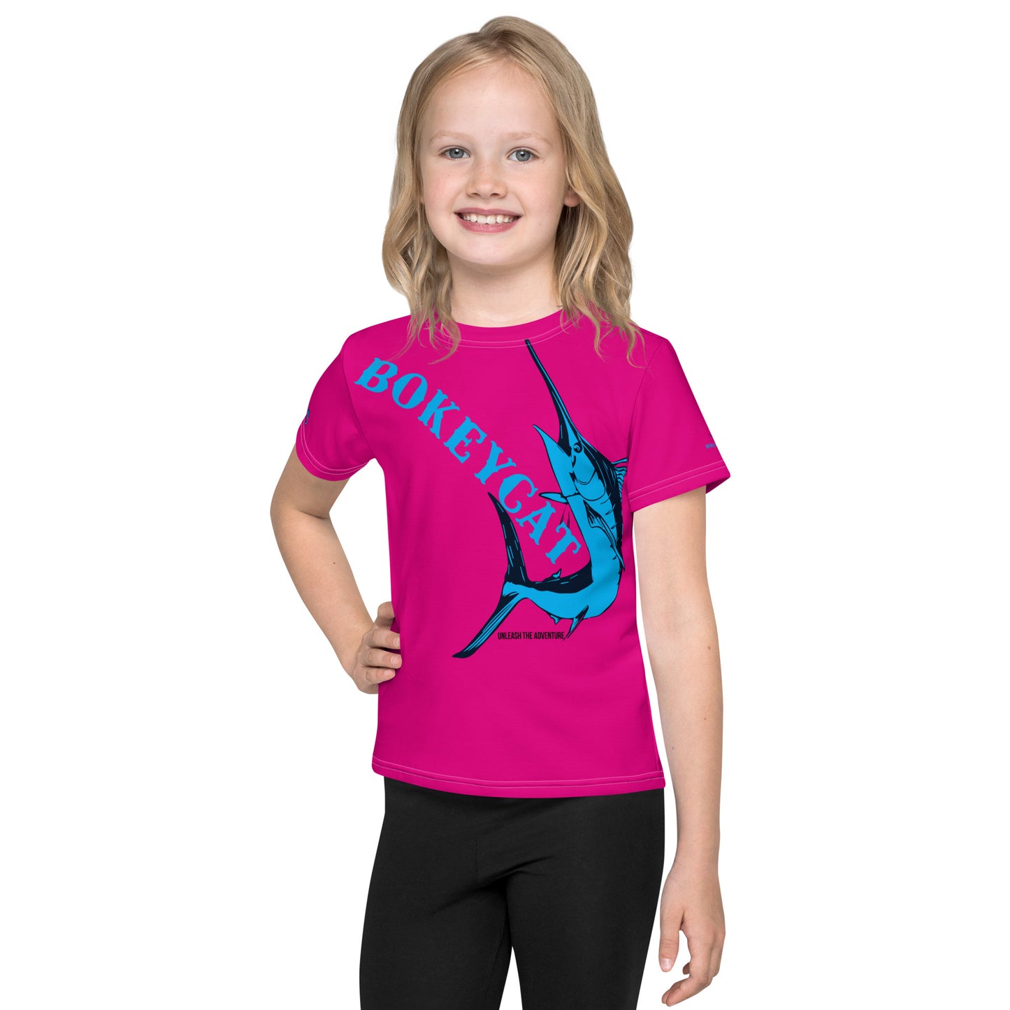 BokeyCat kids crew neck t-shirt