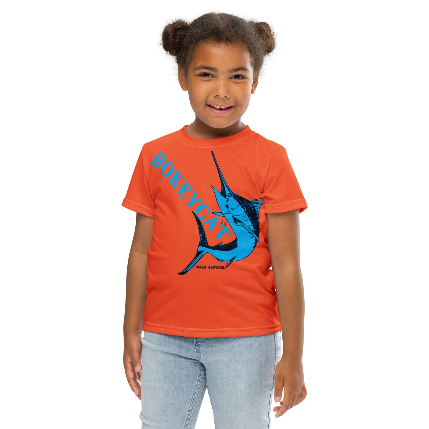 BokeyCat kids crew neck t-shirt