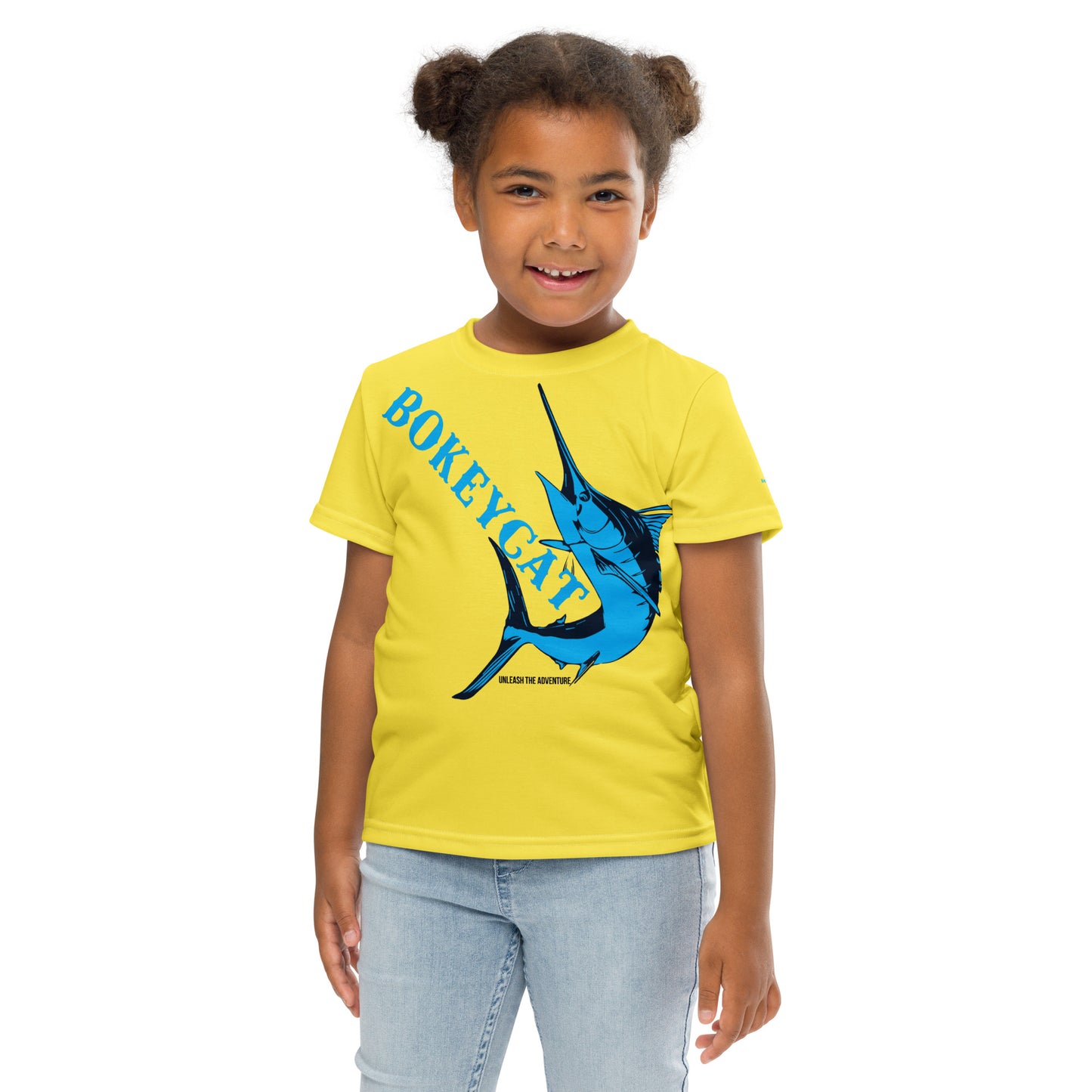 BokeyCat kids crew neck t-shirt