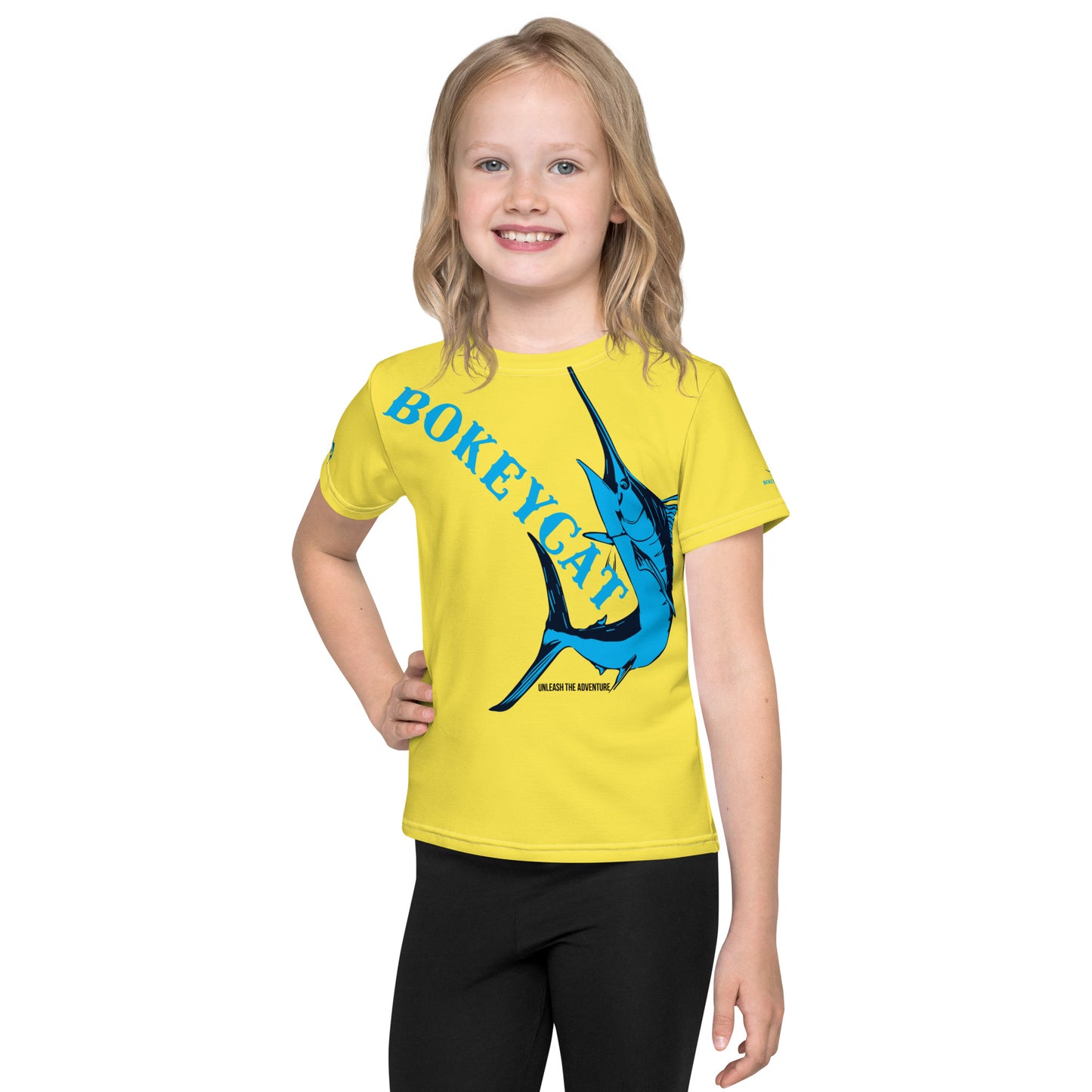 BokeyCat kids crew neck t-shirt