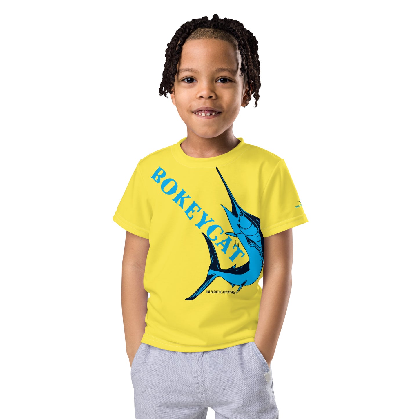 BokeyCat kids crew neck t-shirt