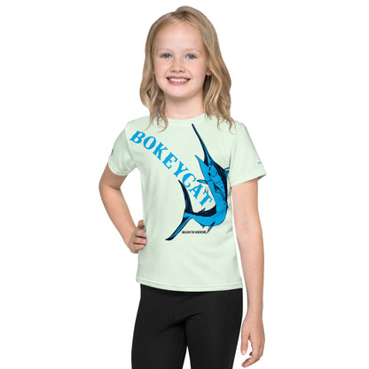 BokeyCat  kids crew neck t-shirt