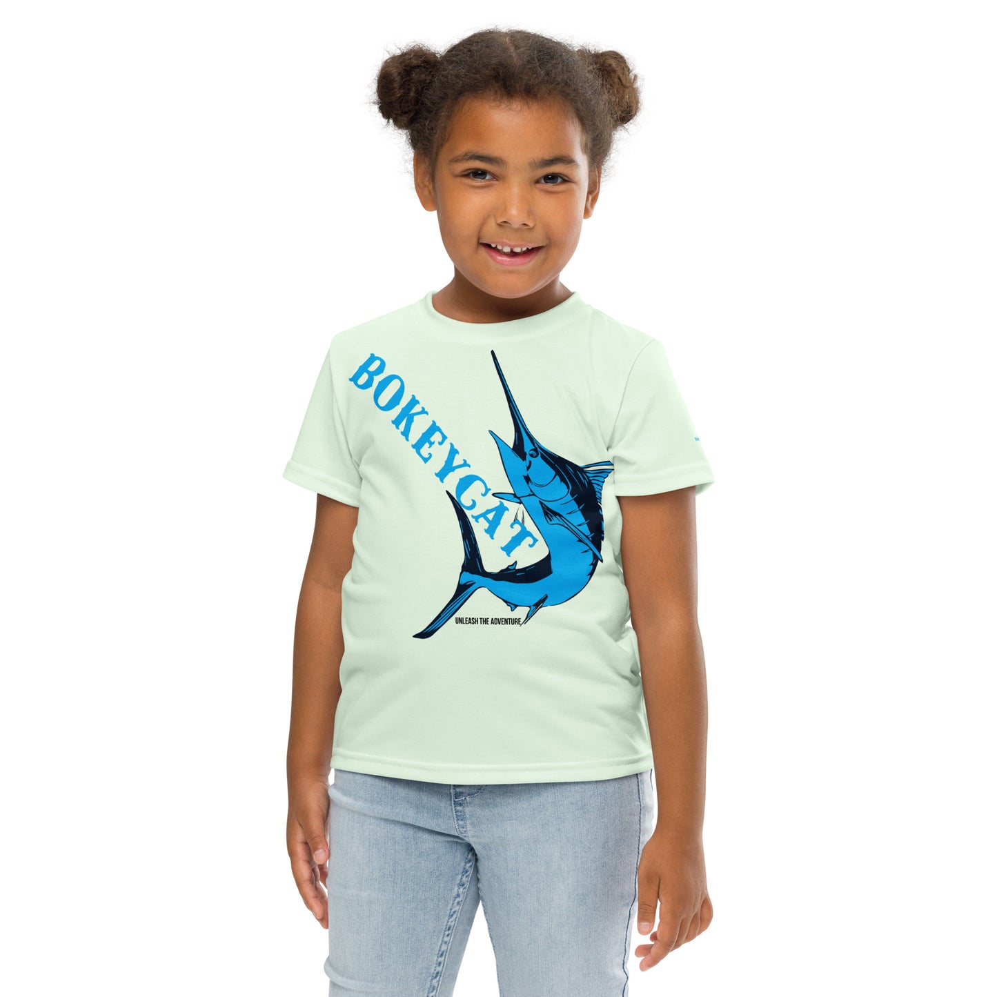 BokeyCat  kids crew neck t-shirt