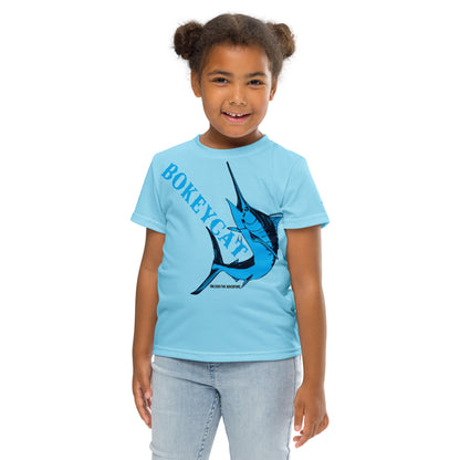 BokeyCat kids crew neck t-shirt