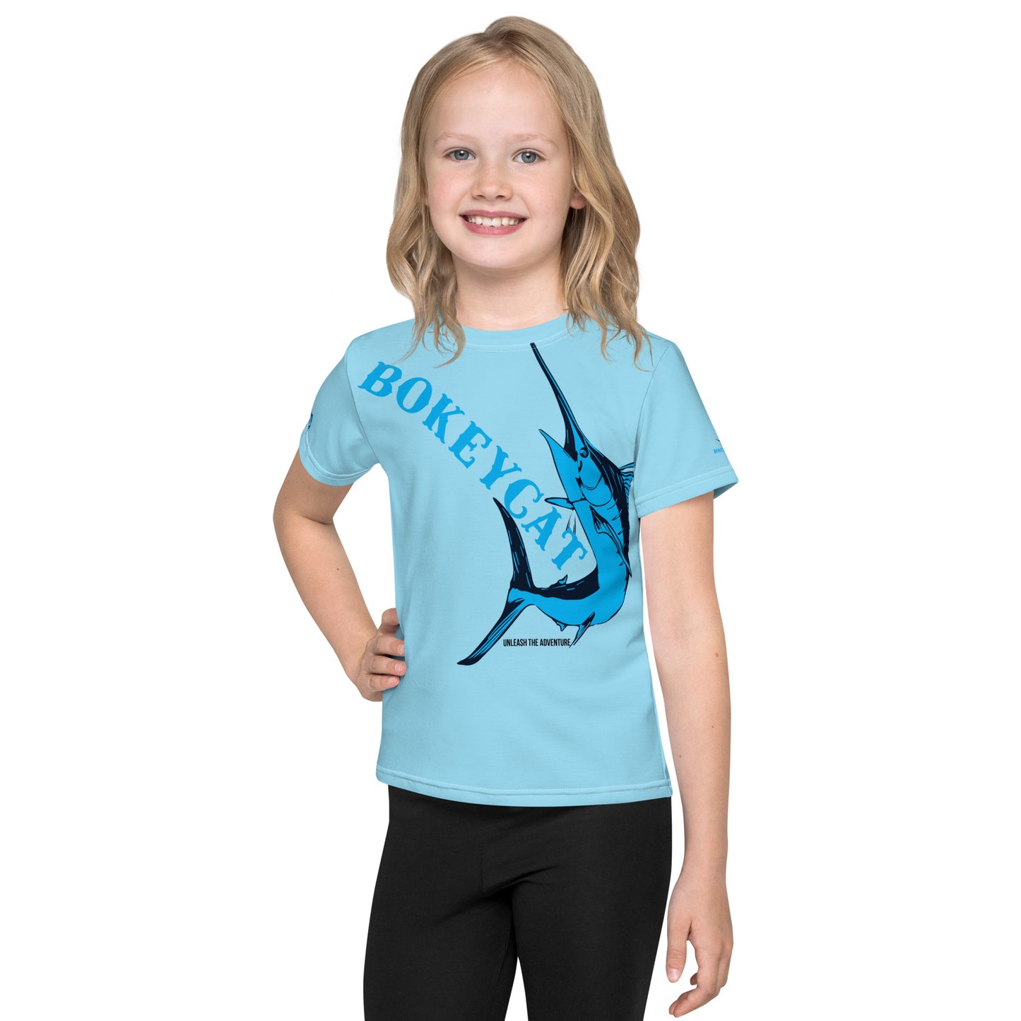 BokeyCat kids crew neck t-shirt