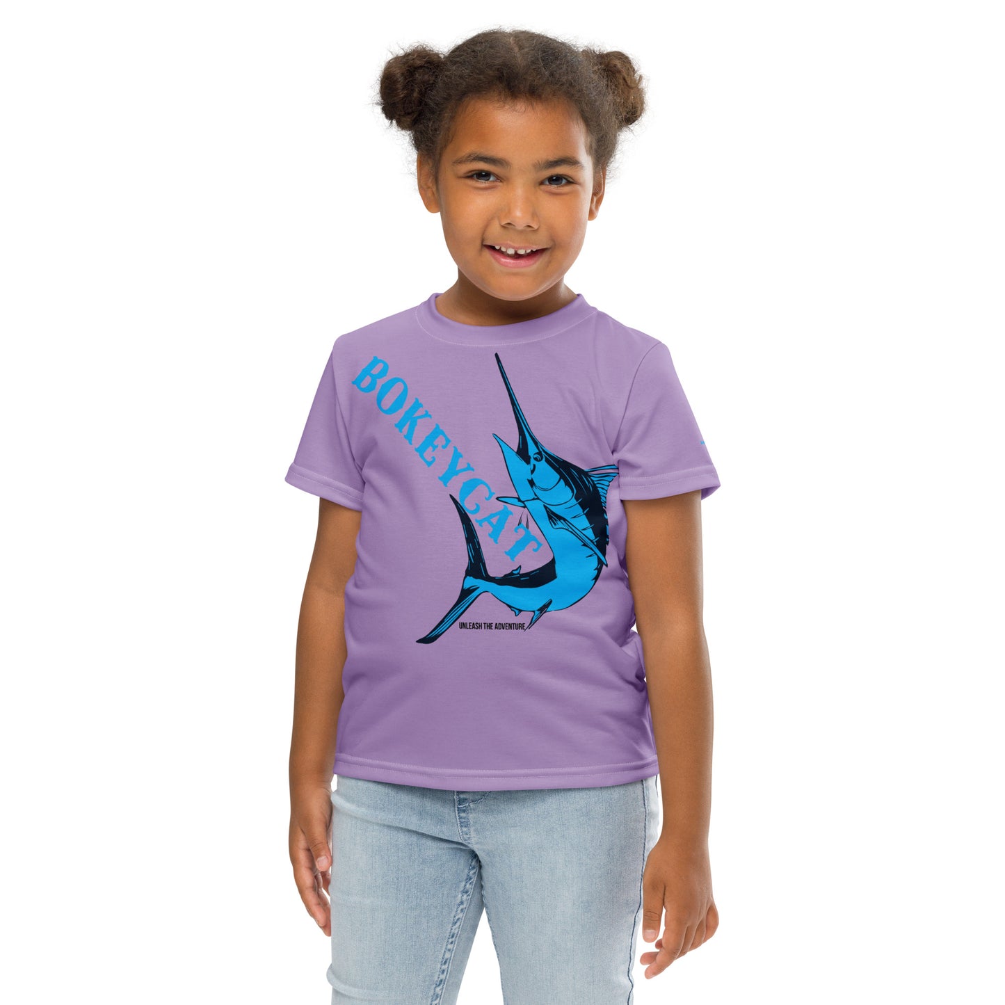 BokeyCat kids crew neck t-shirt