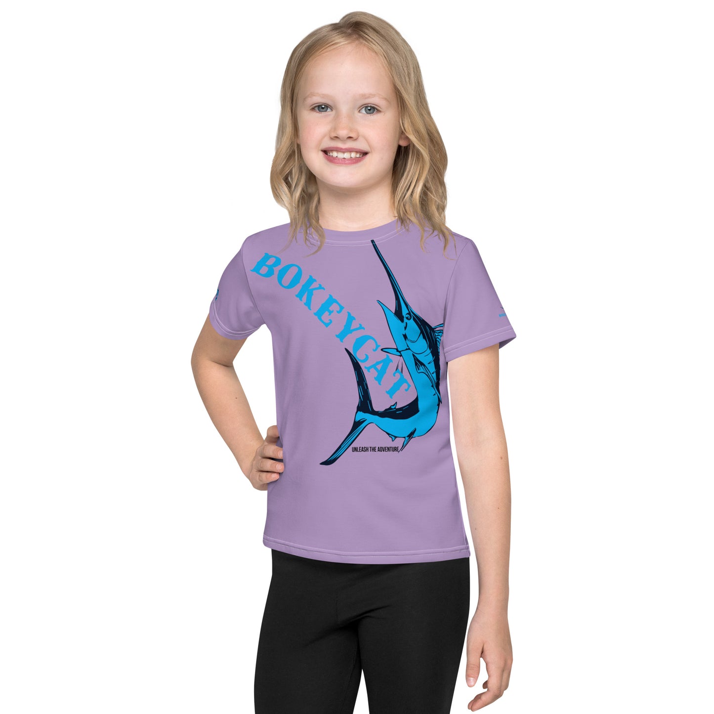 BokeyCat kids crew neck t-shirt