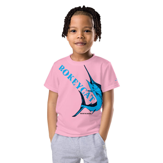 BokeyCat kids crew neck t-shirt