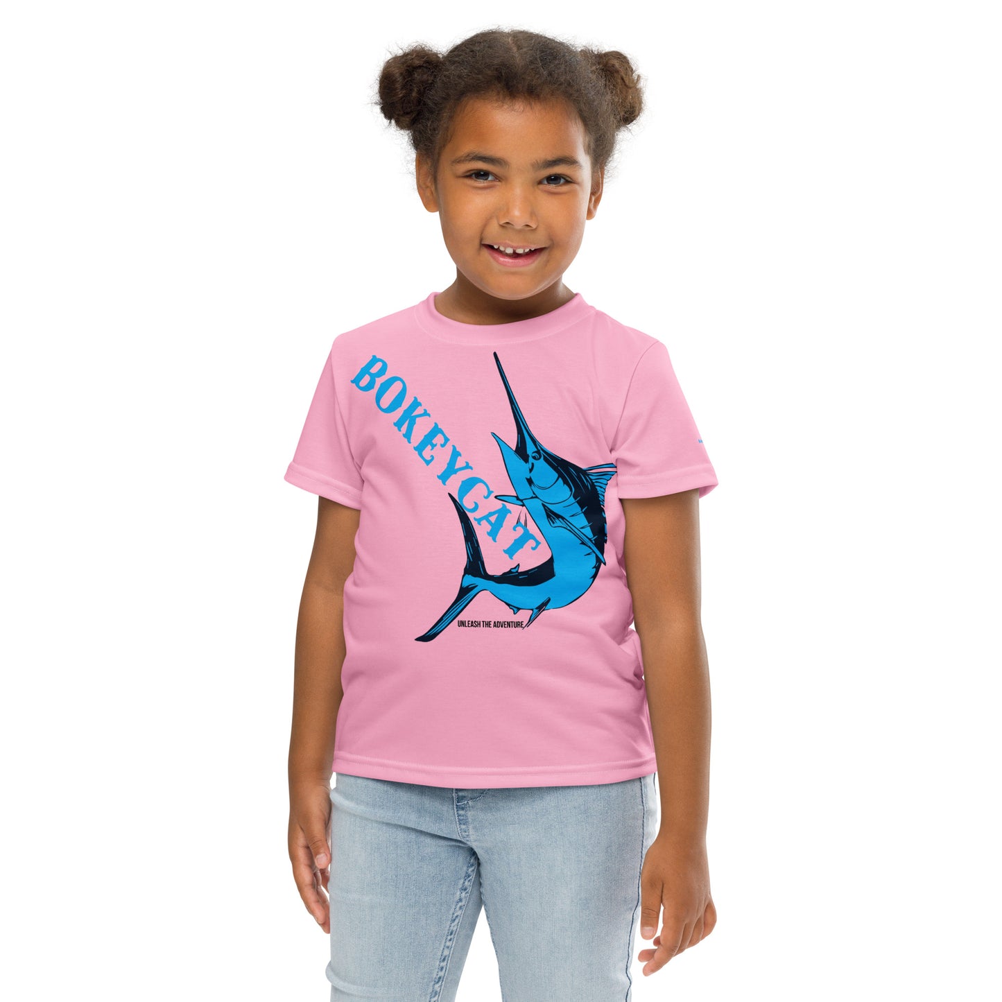 BokeyCat kids crew neck t-shirt