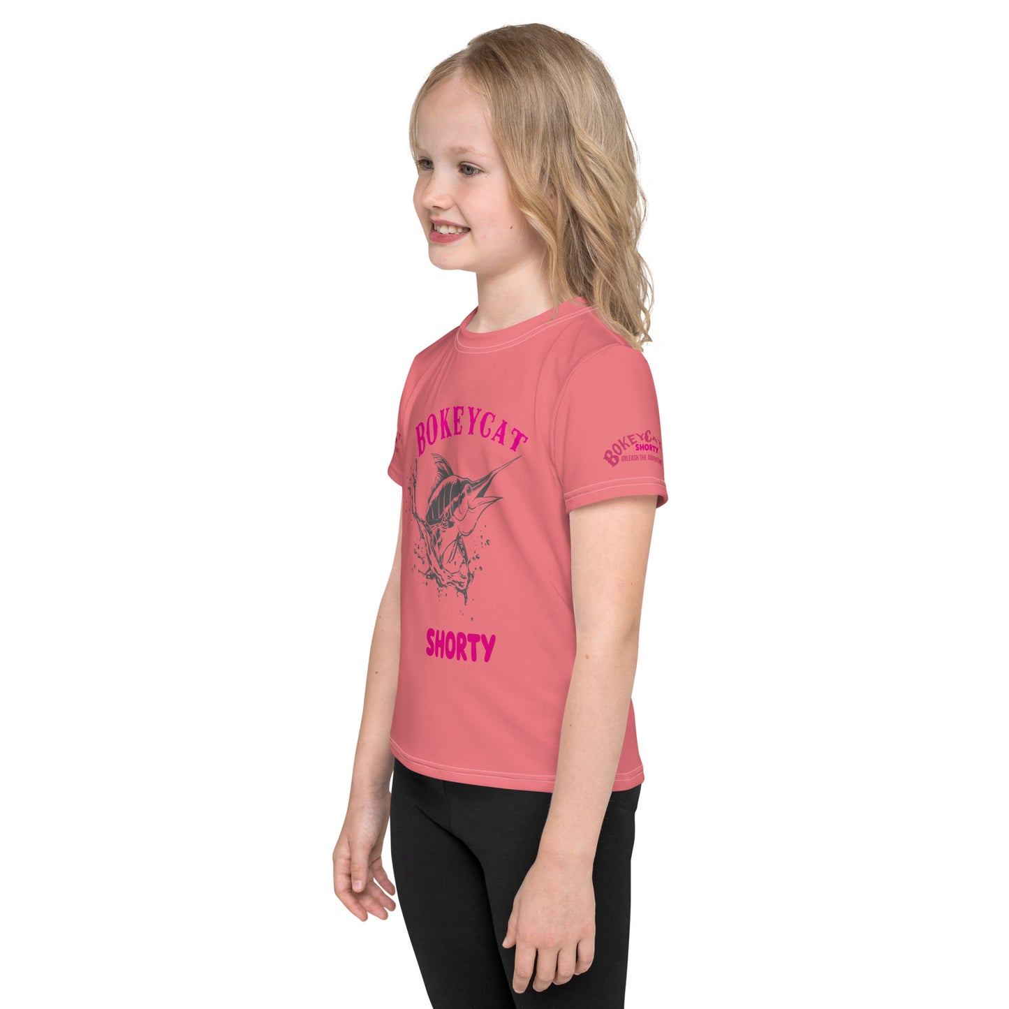 BokeyCat Kids crew neck t-shirt