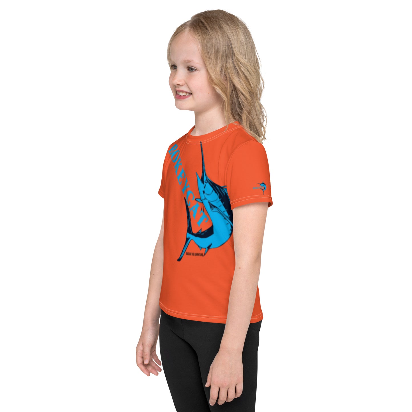 BokeyCat kids crew neck t-shirt