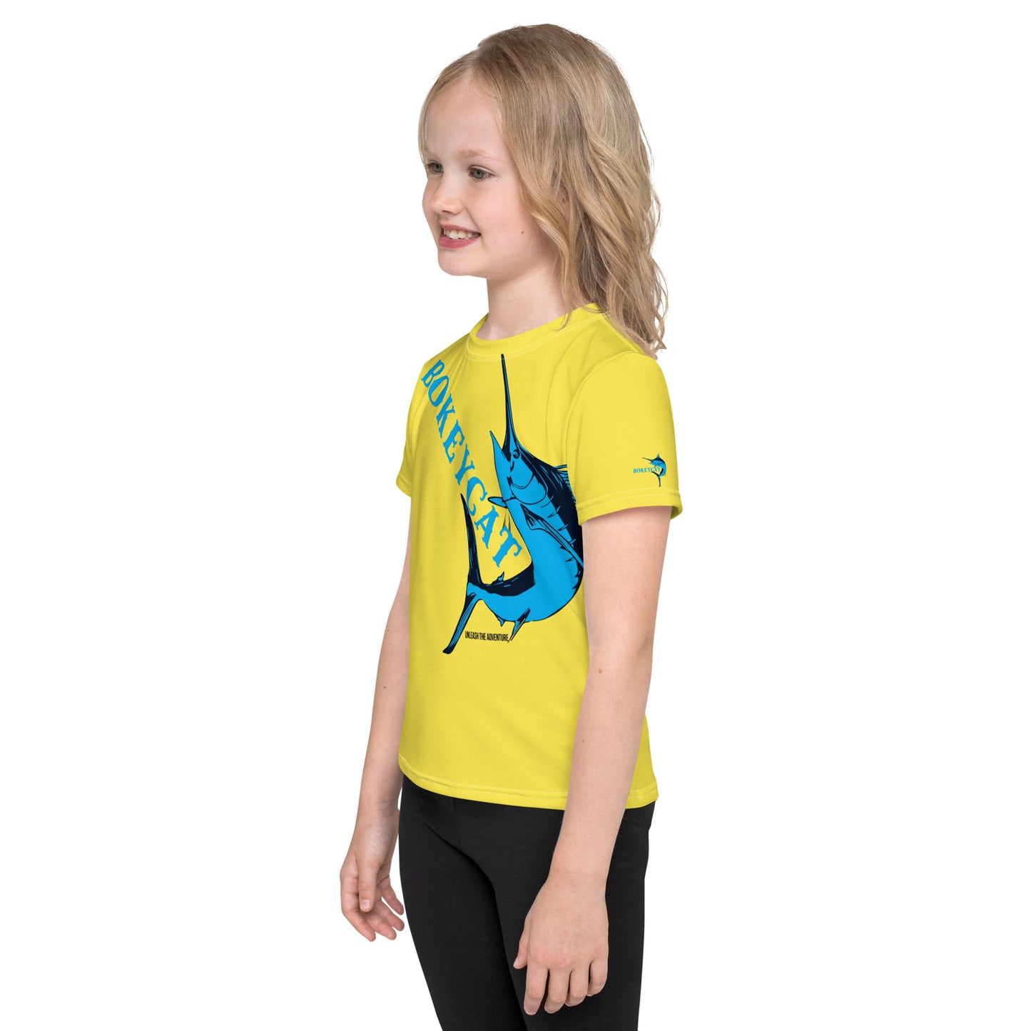 BokeyCat kids crew neck t-shirt