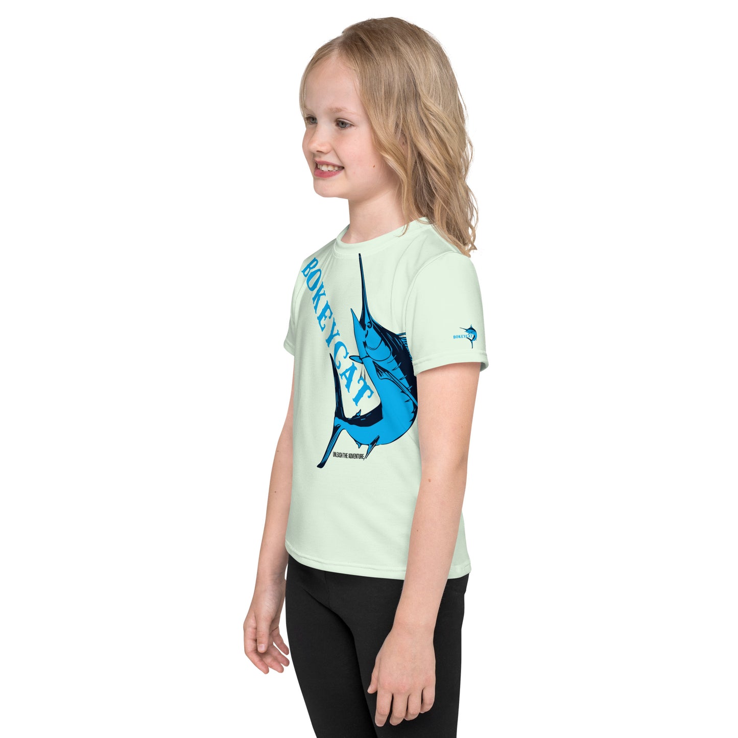 BokeyCat  kids crew neck t-shirt