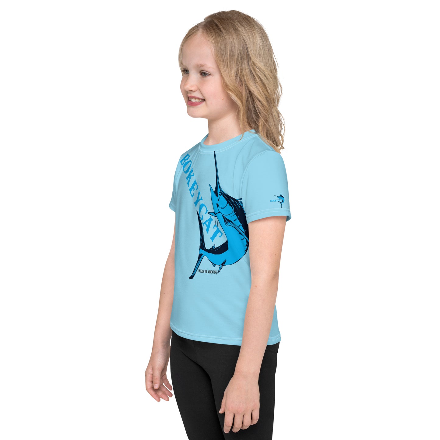 BokeyCat kids crew neck t-shirt