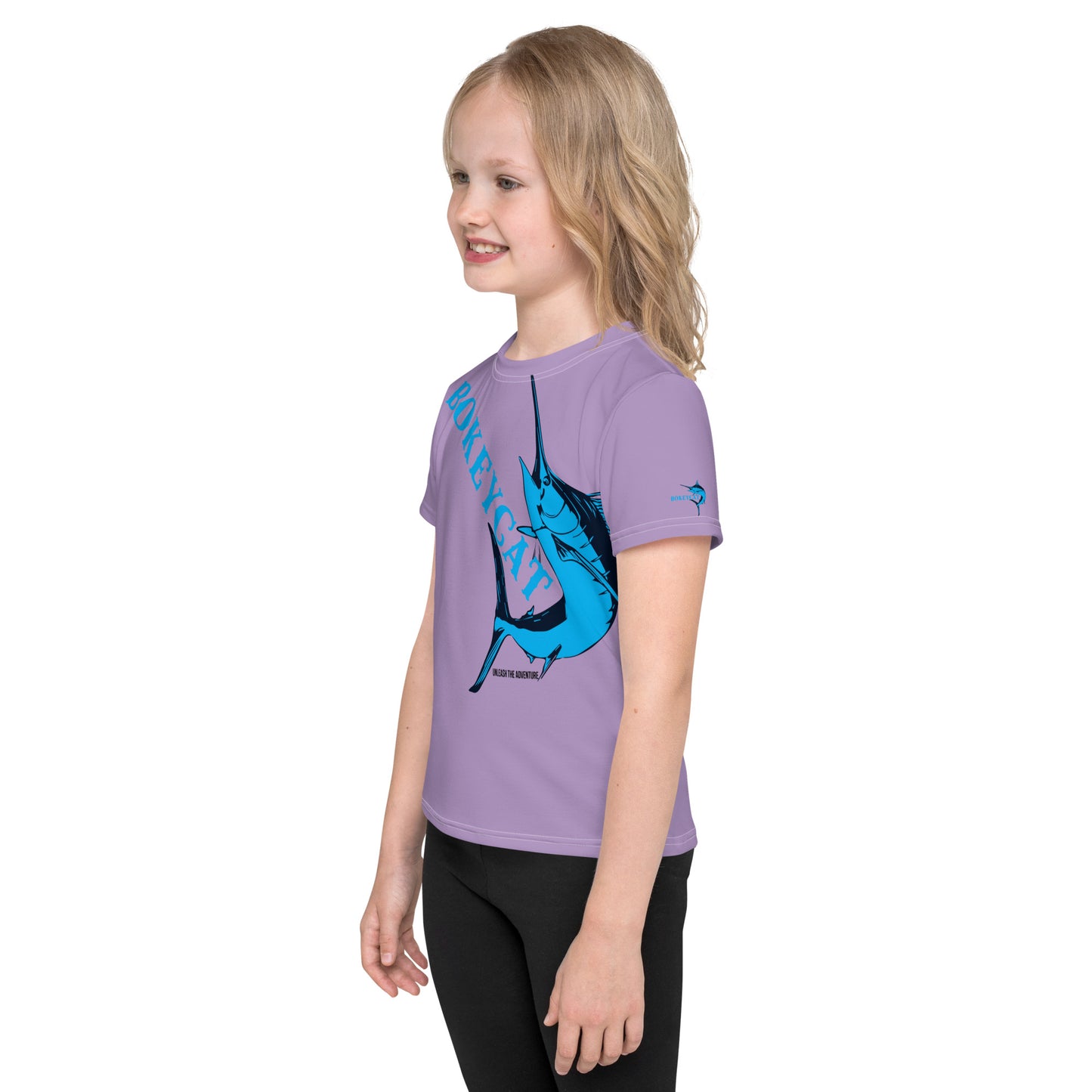 BokeyCat kids crew neck t-shirt