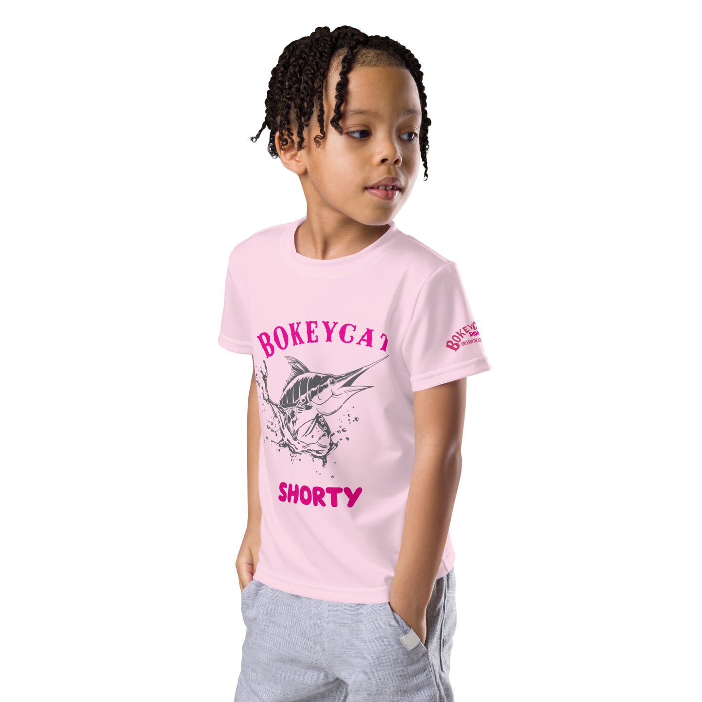 BokeyCat Kids crew neck t-shirt     (Shorty)