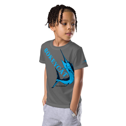 BokeyCat kids crew neck t-shirt