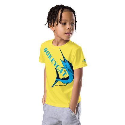 BokeyCat kids crew neck t-shirt