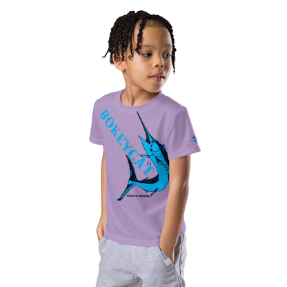 BokeyCat kids crew neck t-shirt