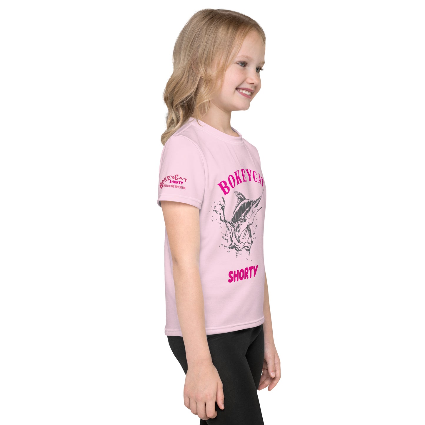 BokeyCat Kids crew neck t-shirt     (Shorty)