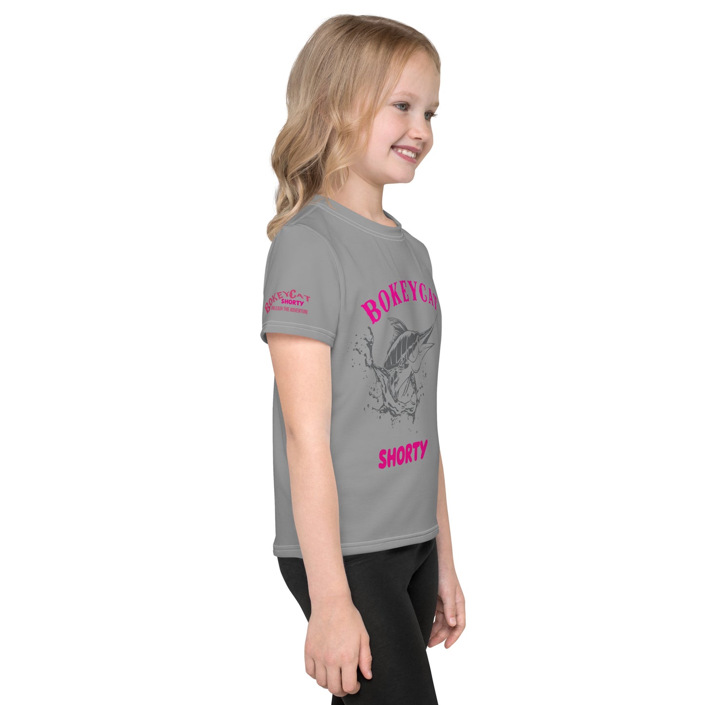 BokeyCat Kids crew neck t-shirt